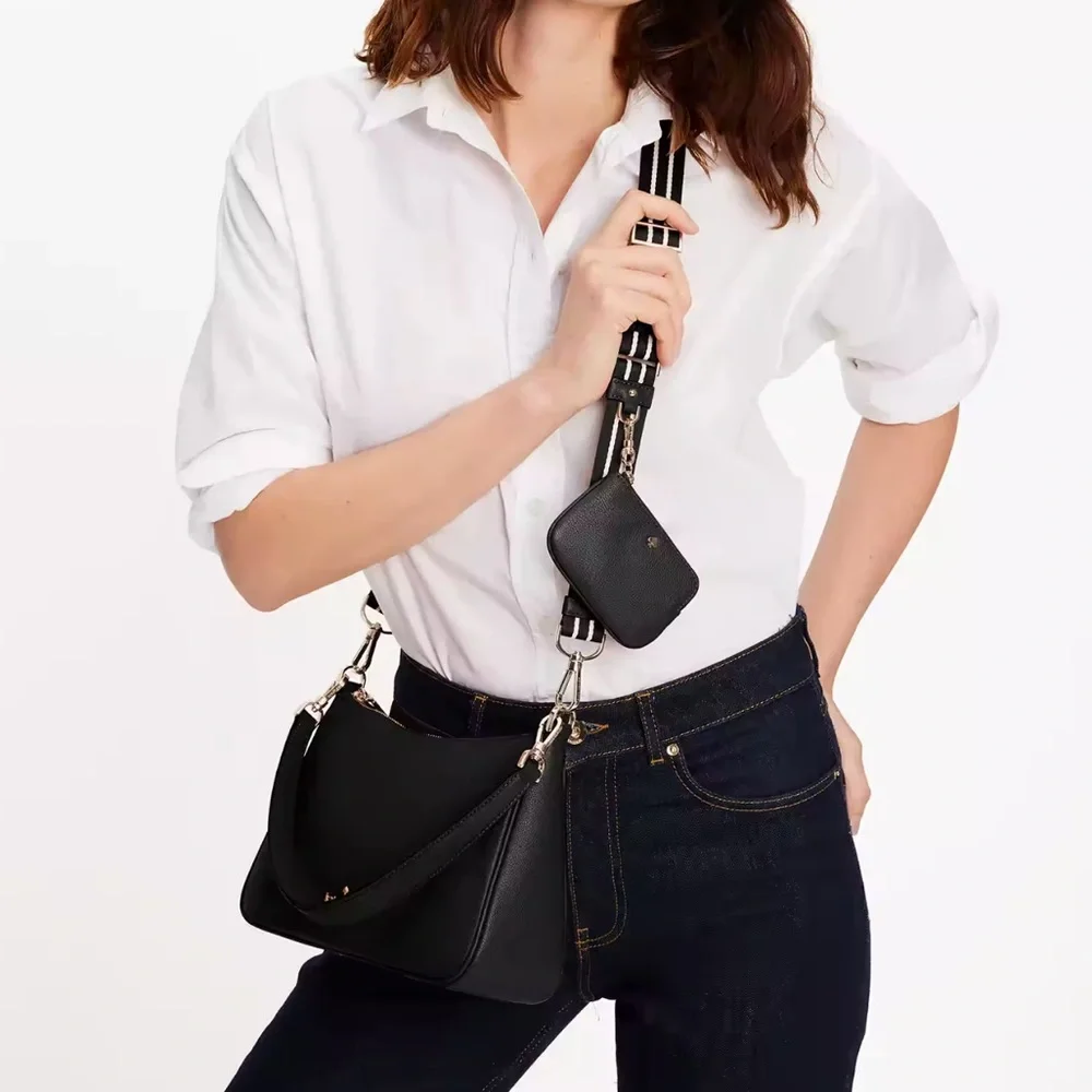 Kate Spade Rosie Shoulder Bag With Tech Attachment AirPod
Black
NWT - Picture 3 of 16